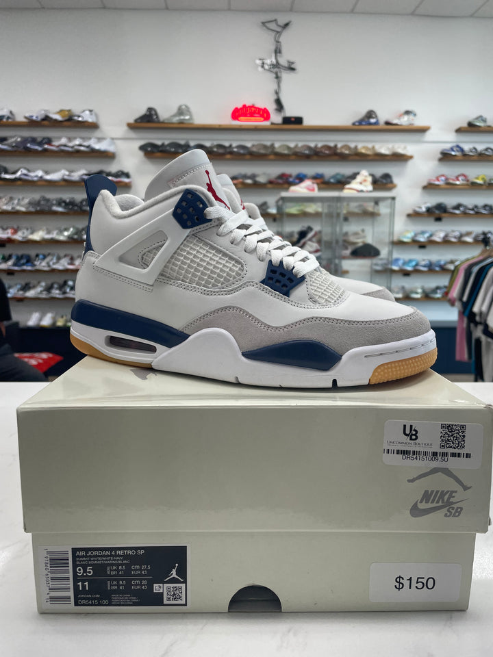 Jordan 4 Retro SB Navy - Worn