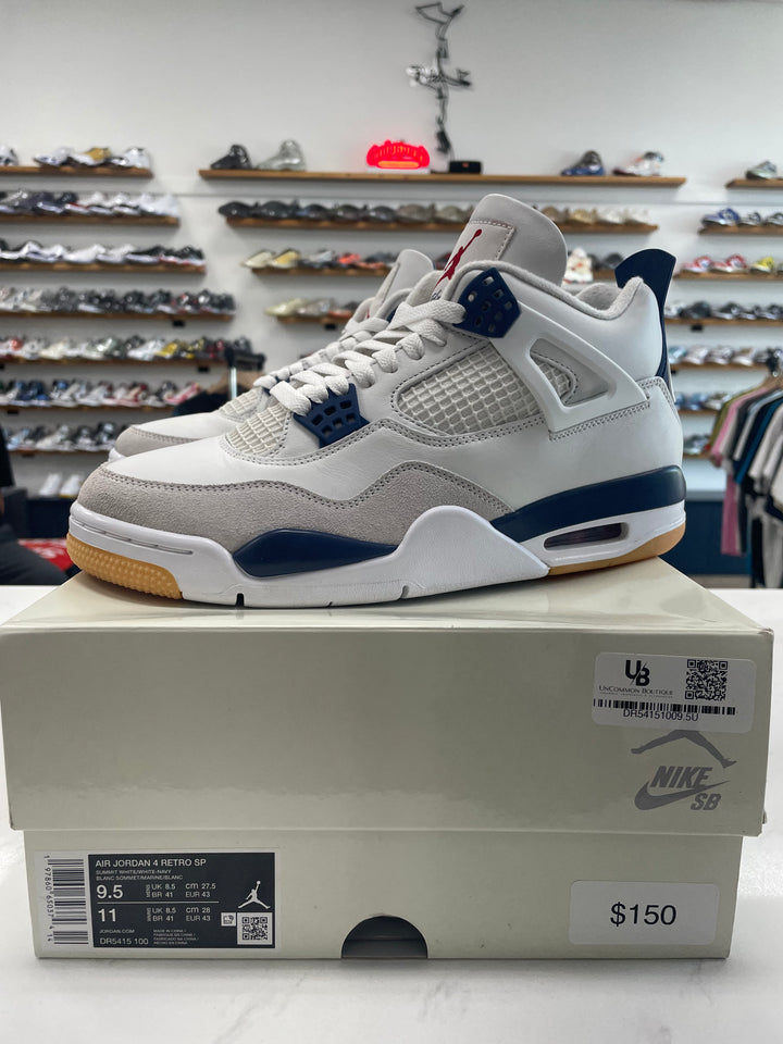 Jordan 4 Retro SB Navy - Worn