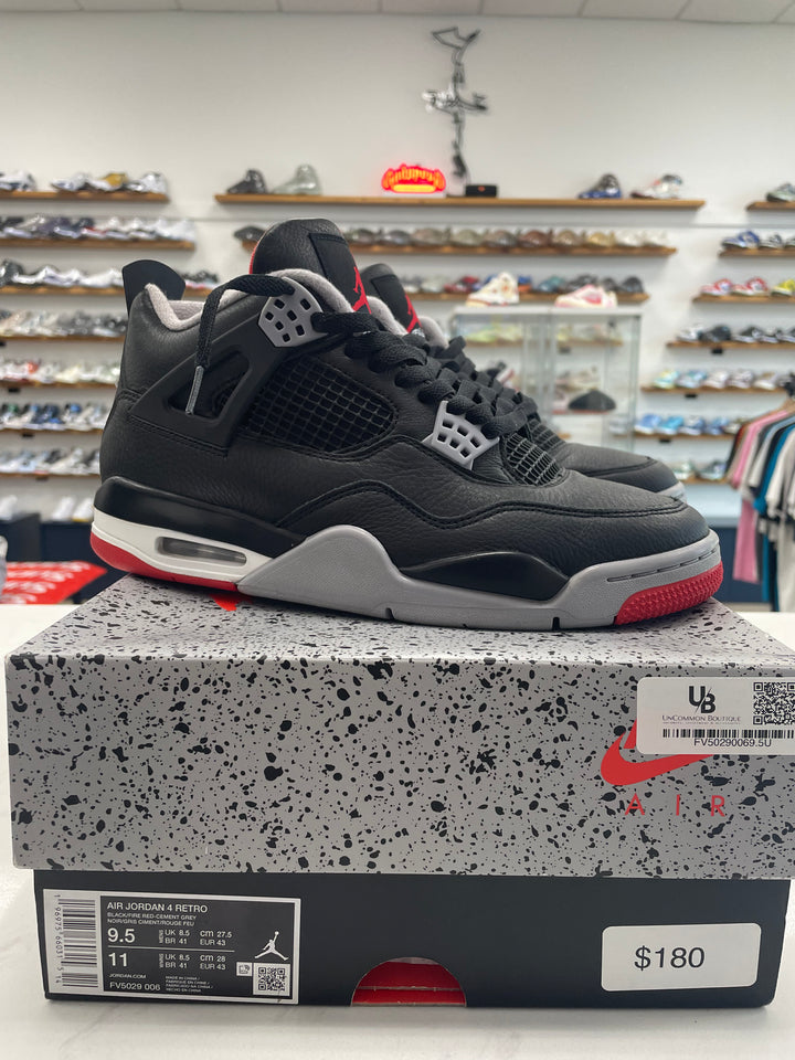 Jordan 4 Retro Bred Reimagined - Worn