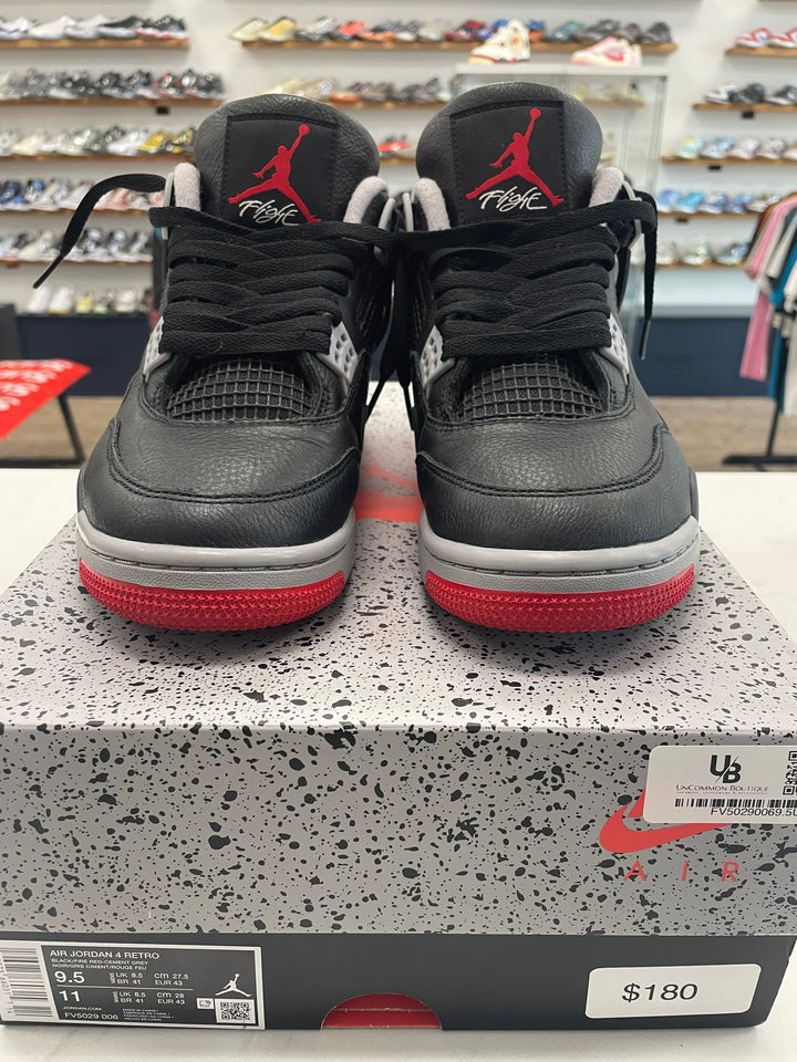 Jordan 4 Retro Bred Reimagined - Worn