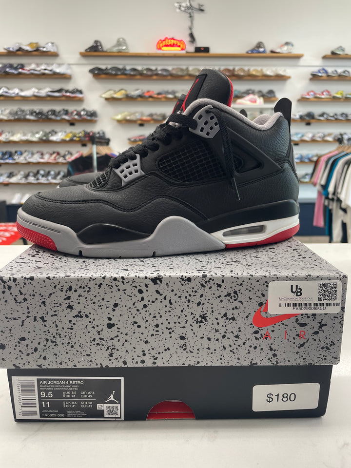 Jordan 4 Retro Bred Reimagined - Worn