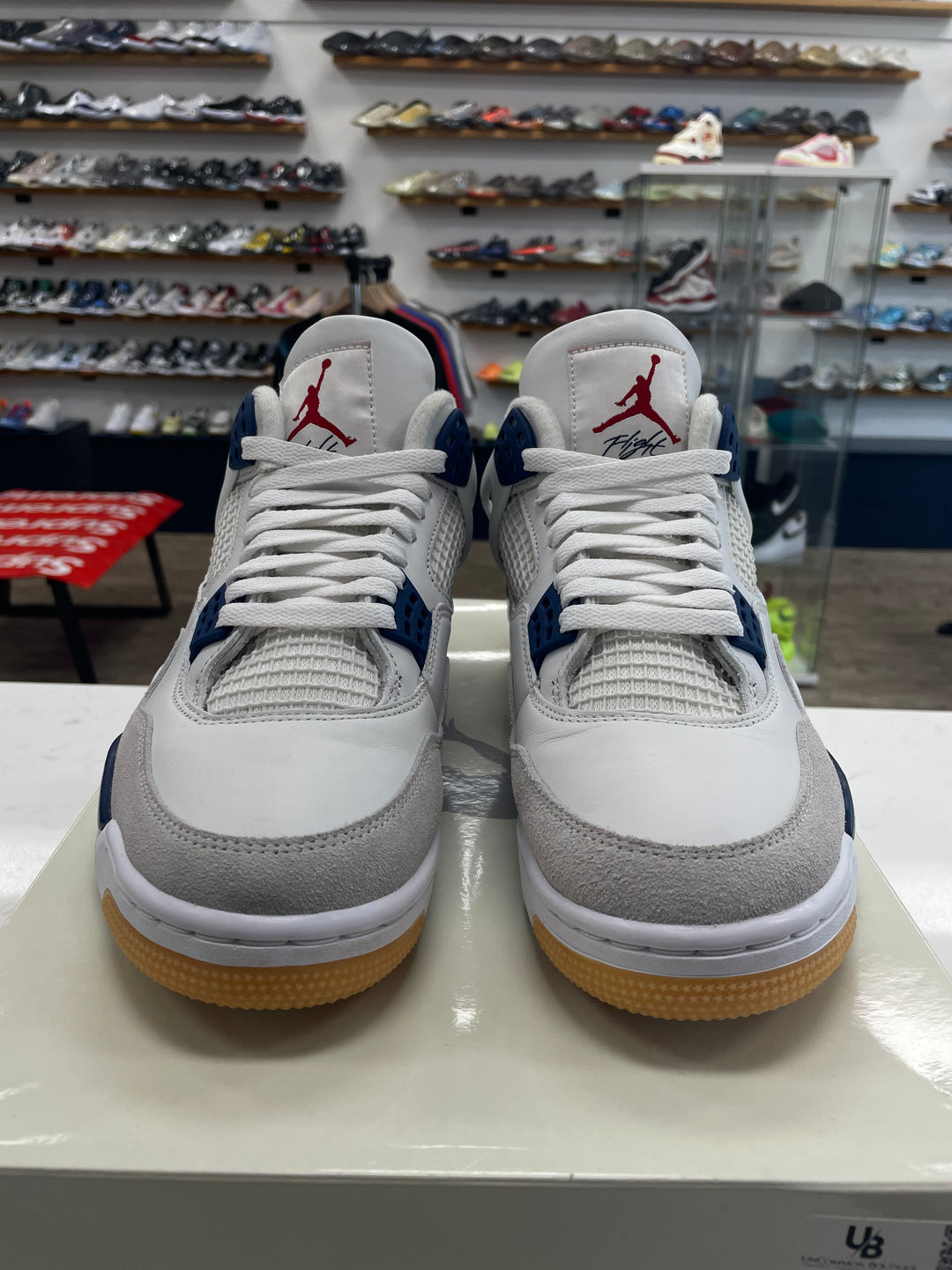 Jordan 4 Retro SB Navy - Worn