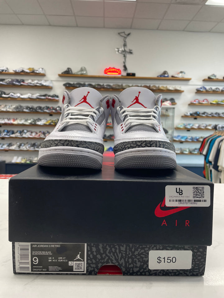 Jordan 3 Retro Fire Red (2022) - Worn