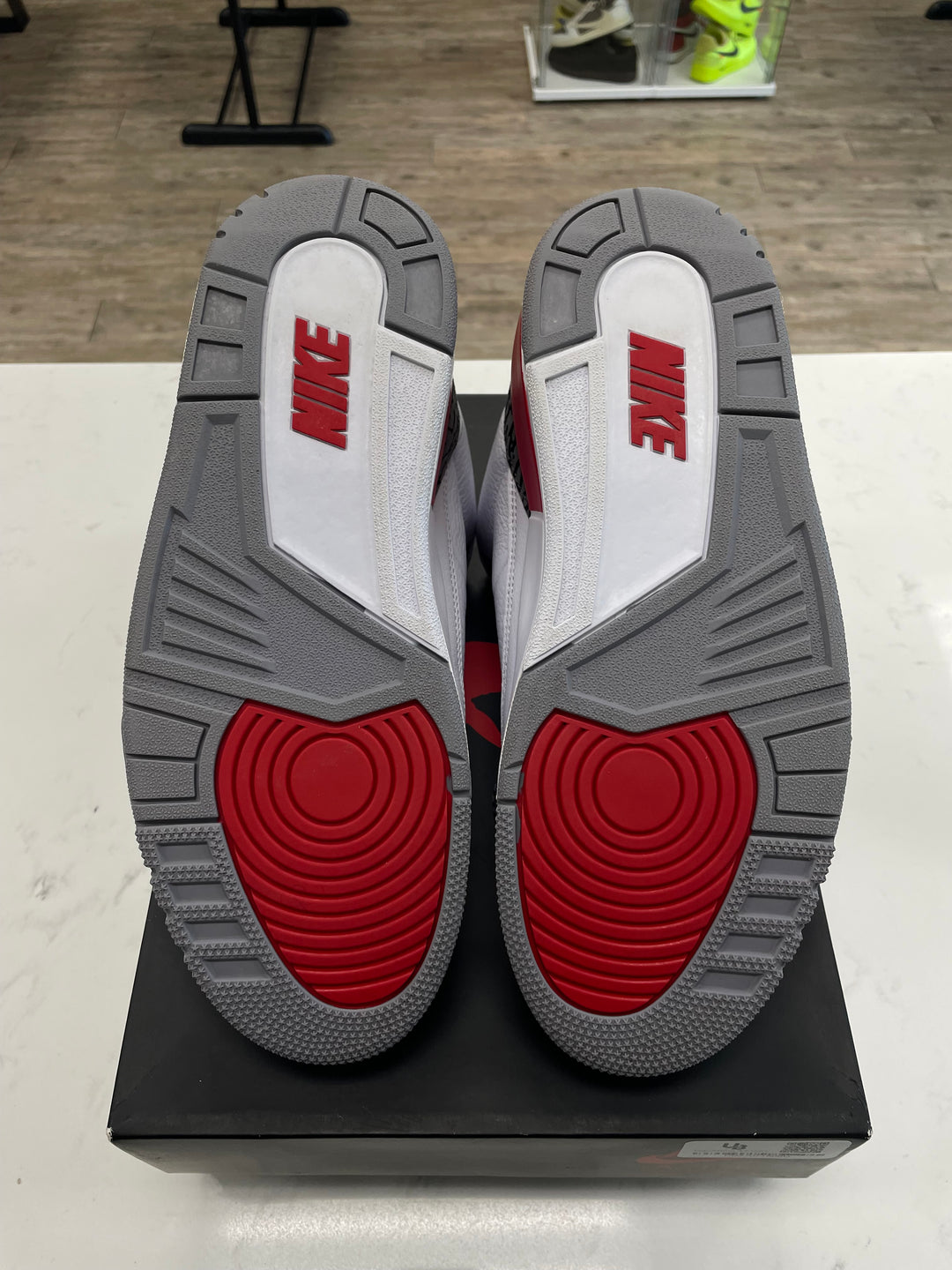 Jordan 3 Retro Fire Red (2022) - Worn