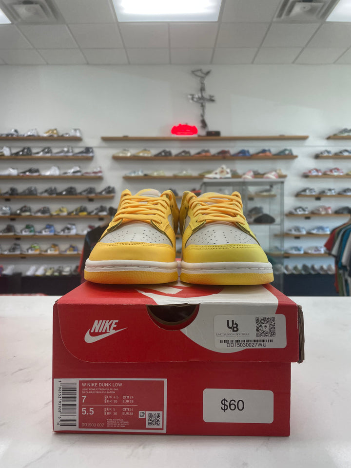 Nike Dunk Low Citron Pulse (Women's) - Worn