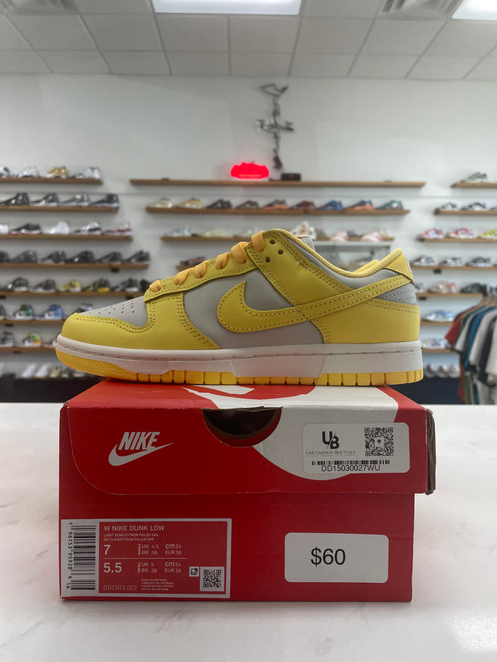 Nike Dunk Low Citron Pulse (Women's) - Worn