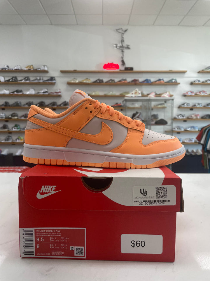 Nike Dunk Low Peach Cream (Women's) - Worn