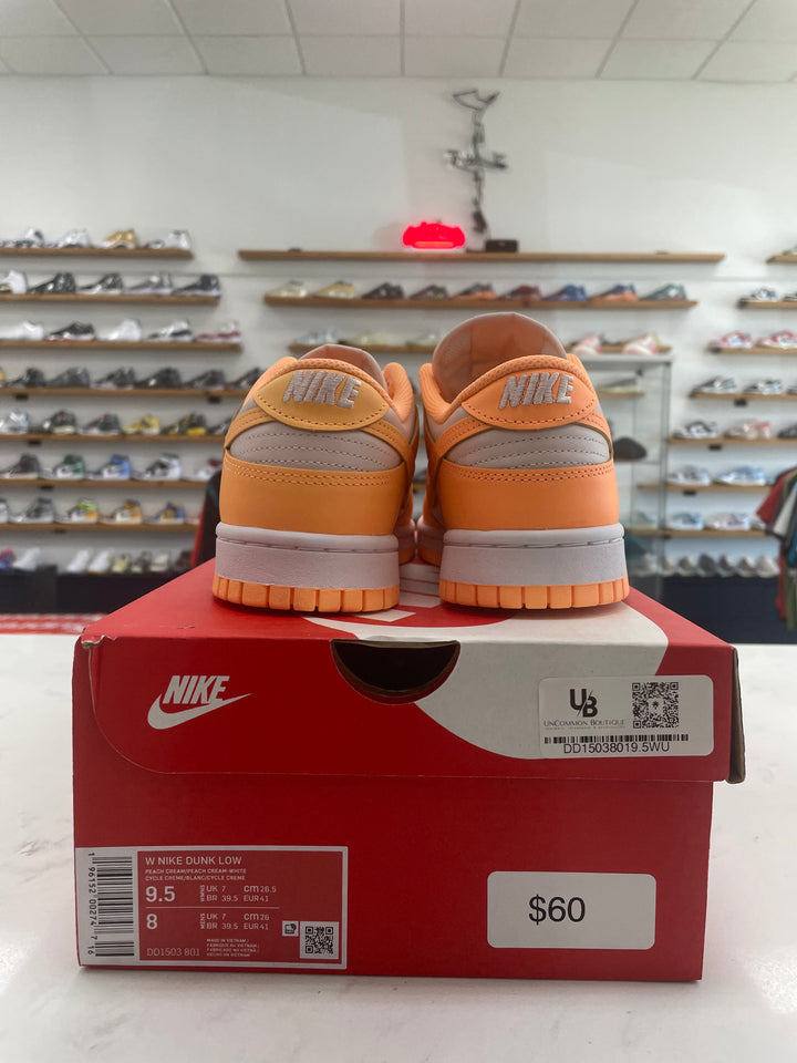 Nike Dunk Low Peach Cream (Women's) - Worn