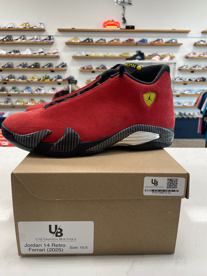Jordan 14 Retro Ferrari (2025) - Worn