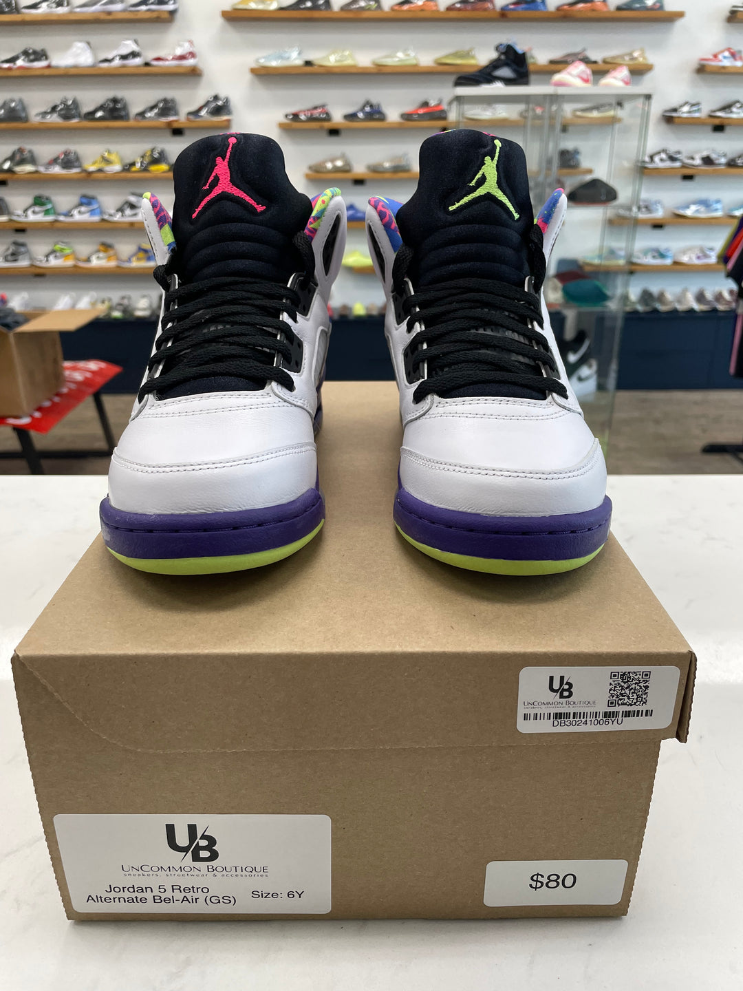 Jordan 5 Retro Alternate Bel-Air (GS) - Worn