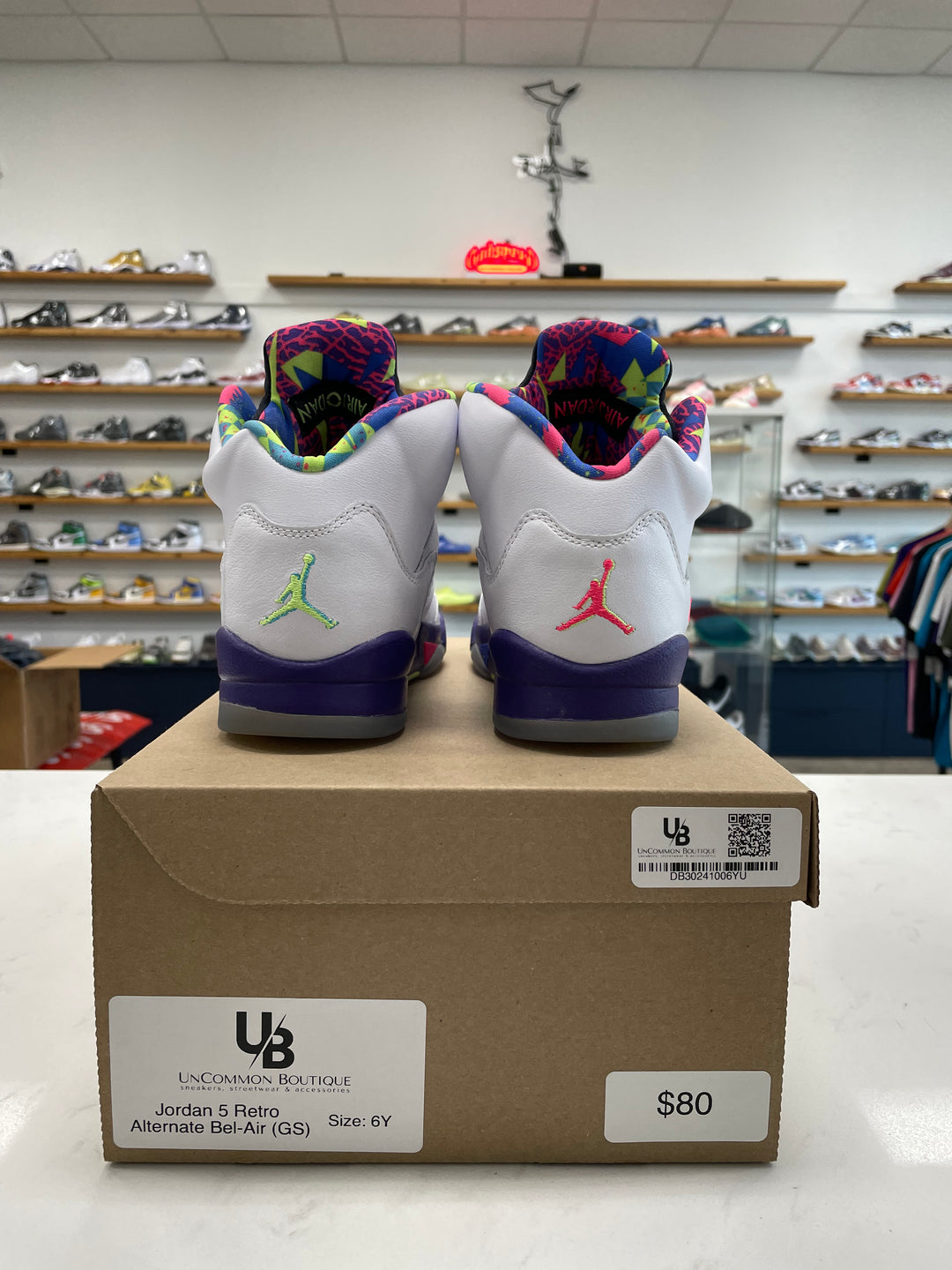 Jordan 5 Retro Alternate Bel-Air (GS) - Worn
