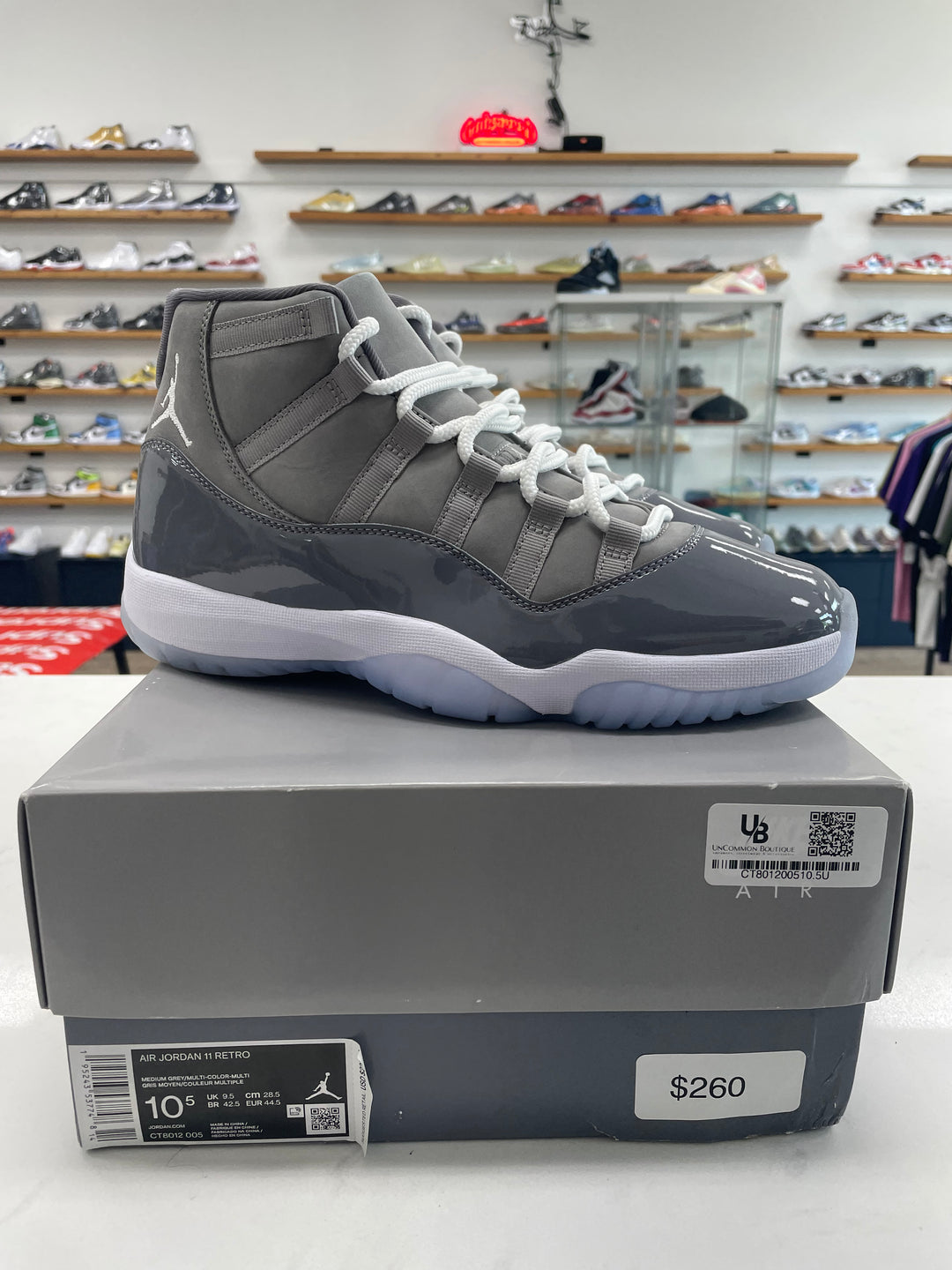 Jordan 11 Retro Cool Grey (2021) - Worn