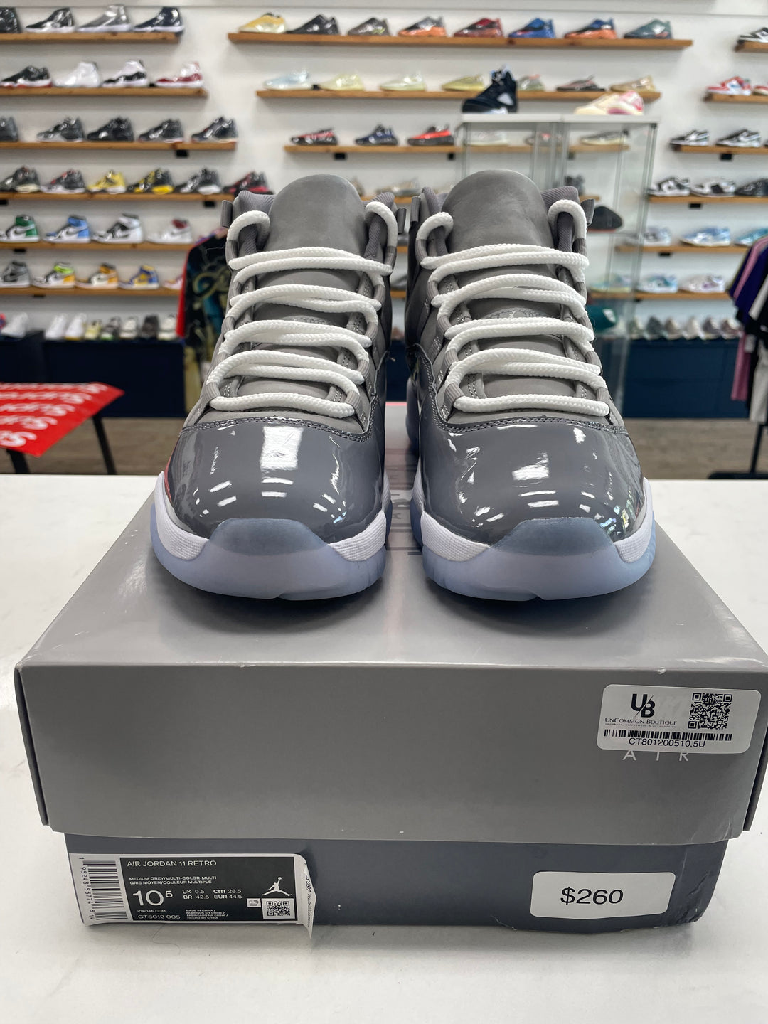 Jordan 11 Retro Cool Grey (2021) - Worn