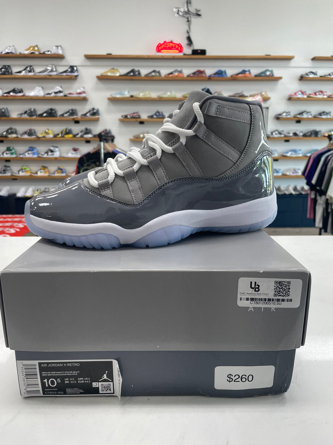 Jordan 11 Retro Cool Grey (2021) - Worn