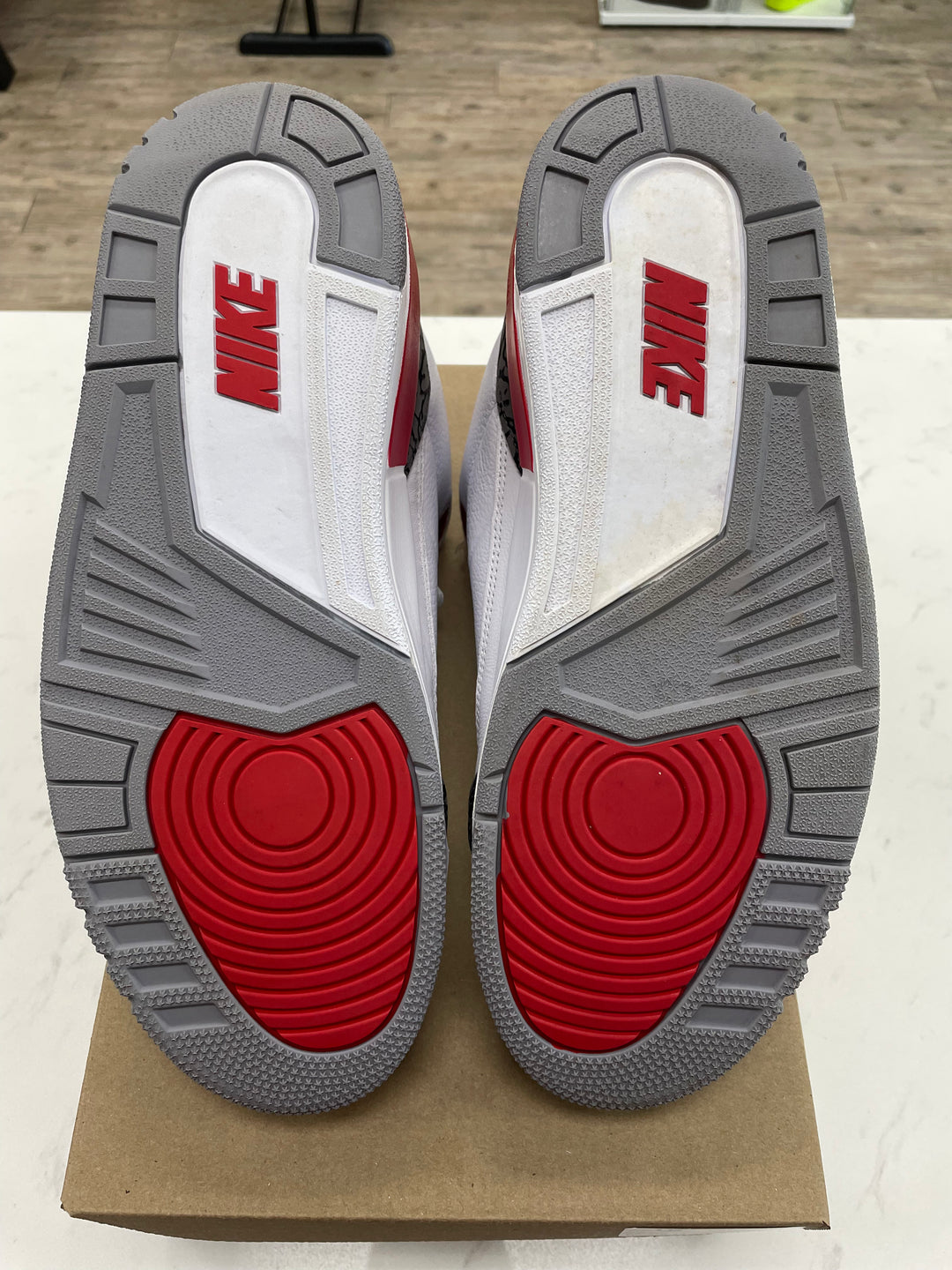 Jordan 3 Retro Fire Red (2022) - Worn