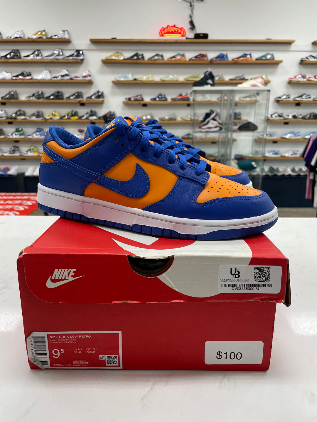 Nike Dunk Low Knicks - Worn
