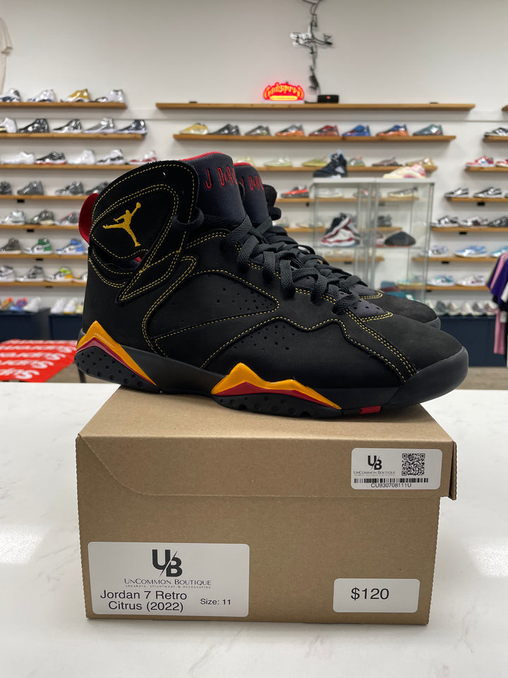 Jordan 7 Retro Citrus (2022) - Worn
