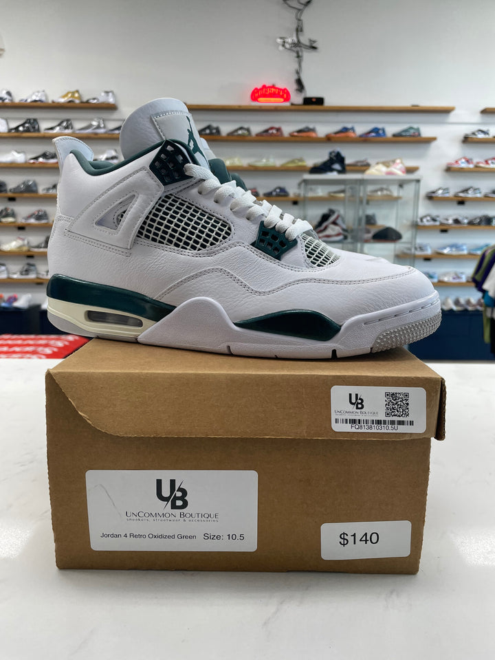 Jordan 4 Retro Oxidized Green - Worn
