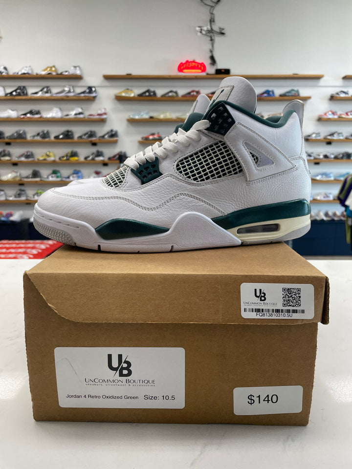 Jordan 4 Retro Oxidized Green - Worn
