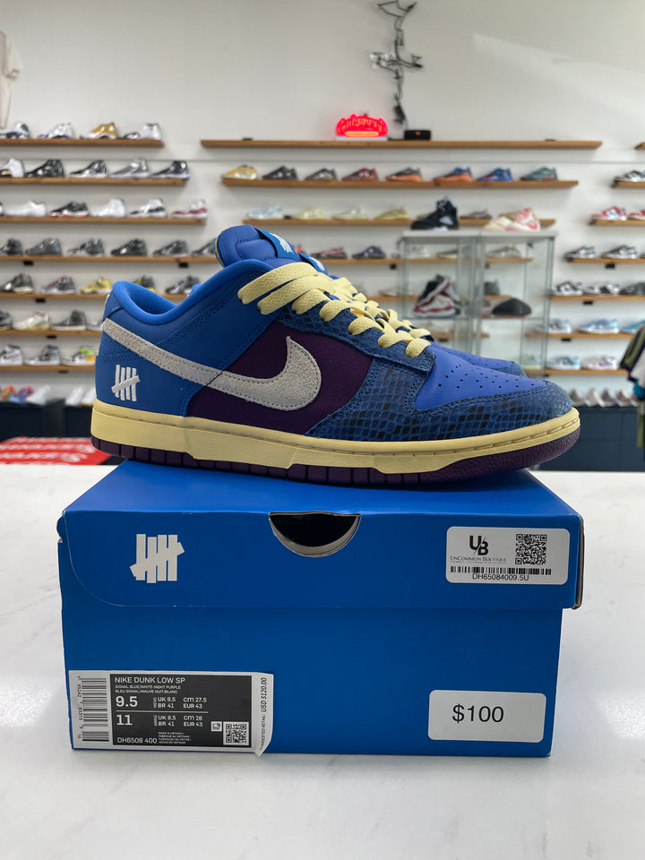 Nike Dunk Low Undefeated 5 On It Dunk vs. AF1 - Worn