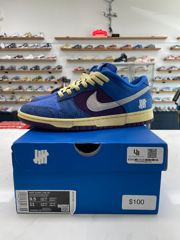 Nike Dunk Low Undefeated 5 On It Dunk vs. AF1 - Worn