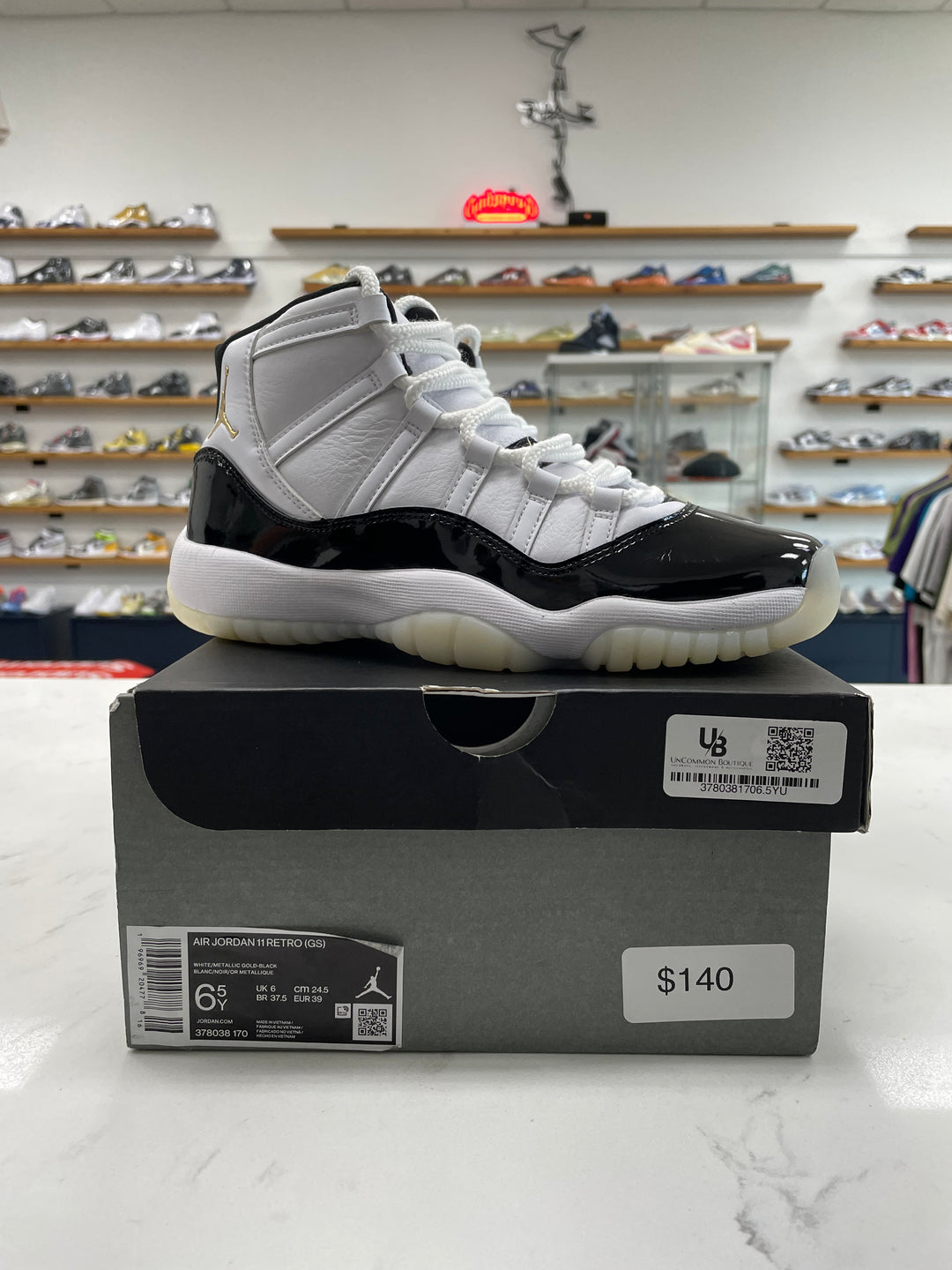 Jordan 11 Retro DMP Gratitude (2023) (GS) - Worn