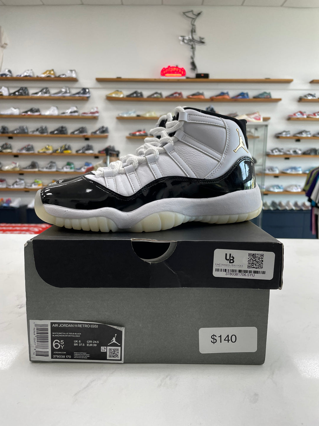 Jordan 11 Retro DMP Gratitude (2023) (GS) - Worn