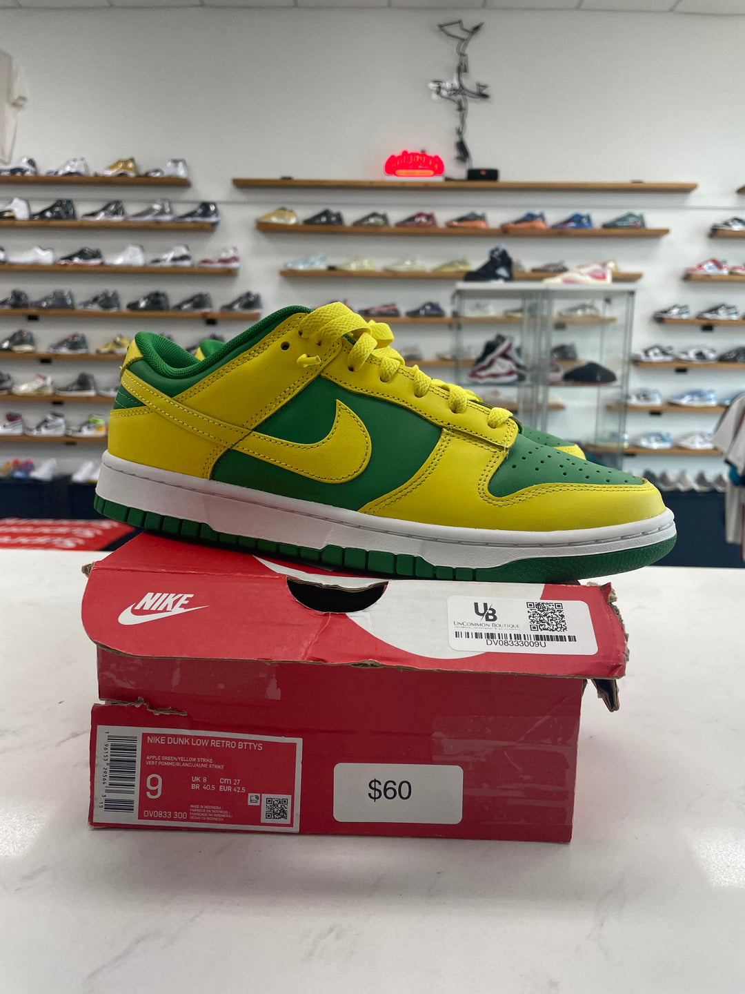 Nike Dunk Low Retro Reverse Brazil - Worn