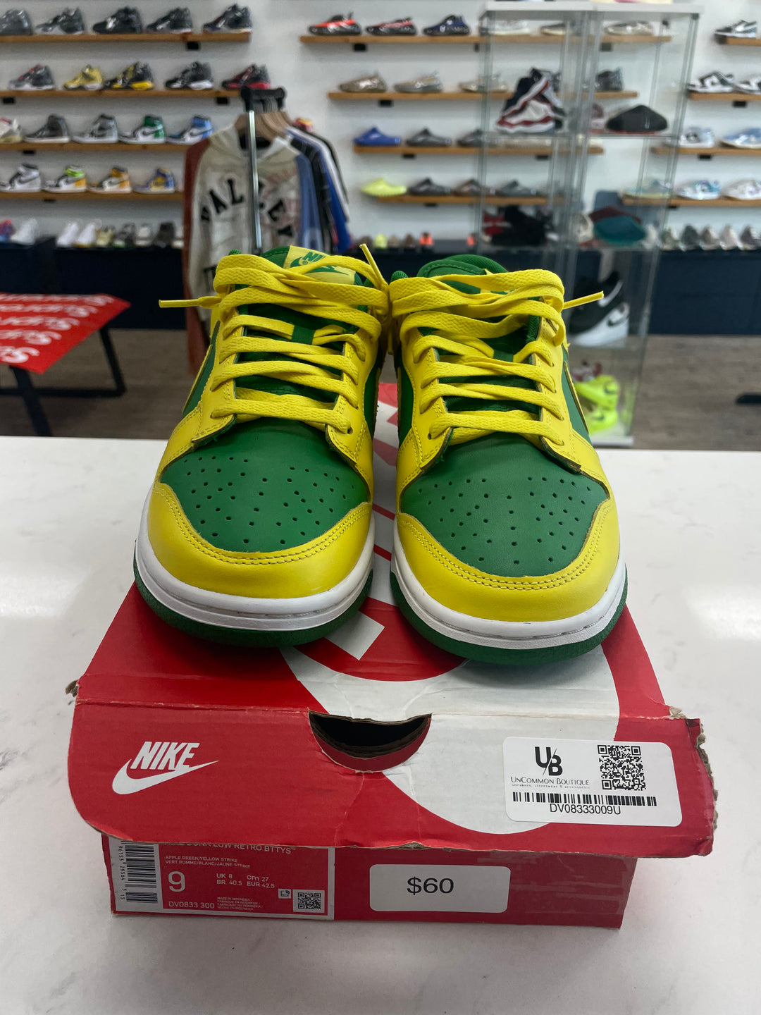 Nike Dunk Low Retro Reverse Brazil - Worn