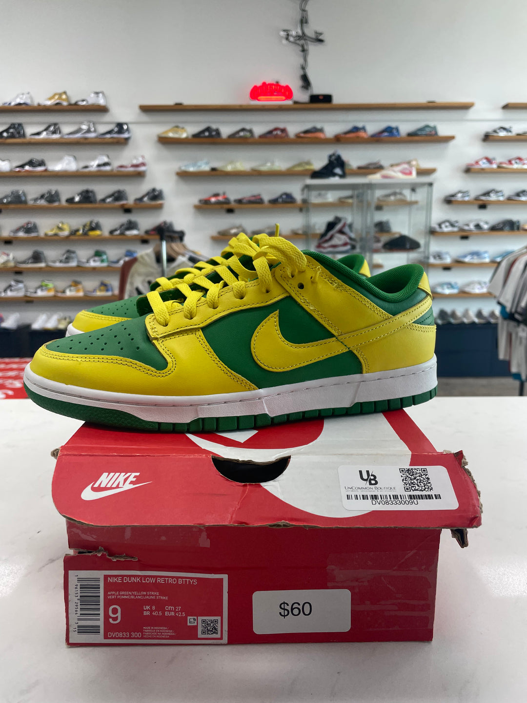 Nike Dunk Low Retro Reverse Brazil - Worn