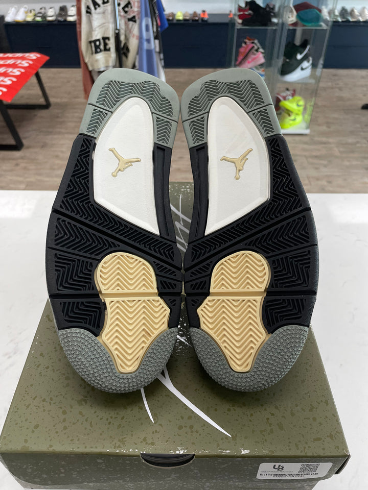 Jordan 4 Retro SE Craft Medium Olive - Worn