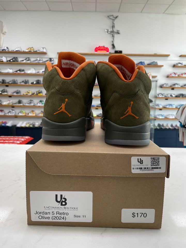 Jordan 5 Retro Olive (2024) - Worn