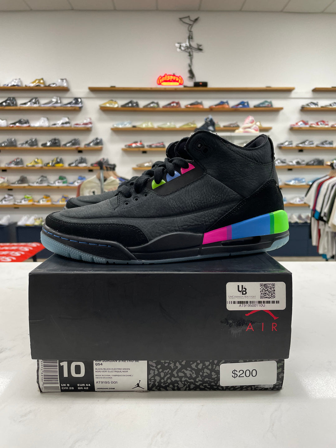 Jordan 3 Retro Quai 54 (2018)- Worn