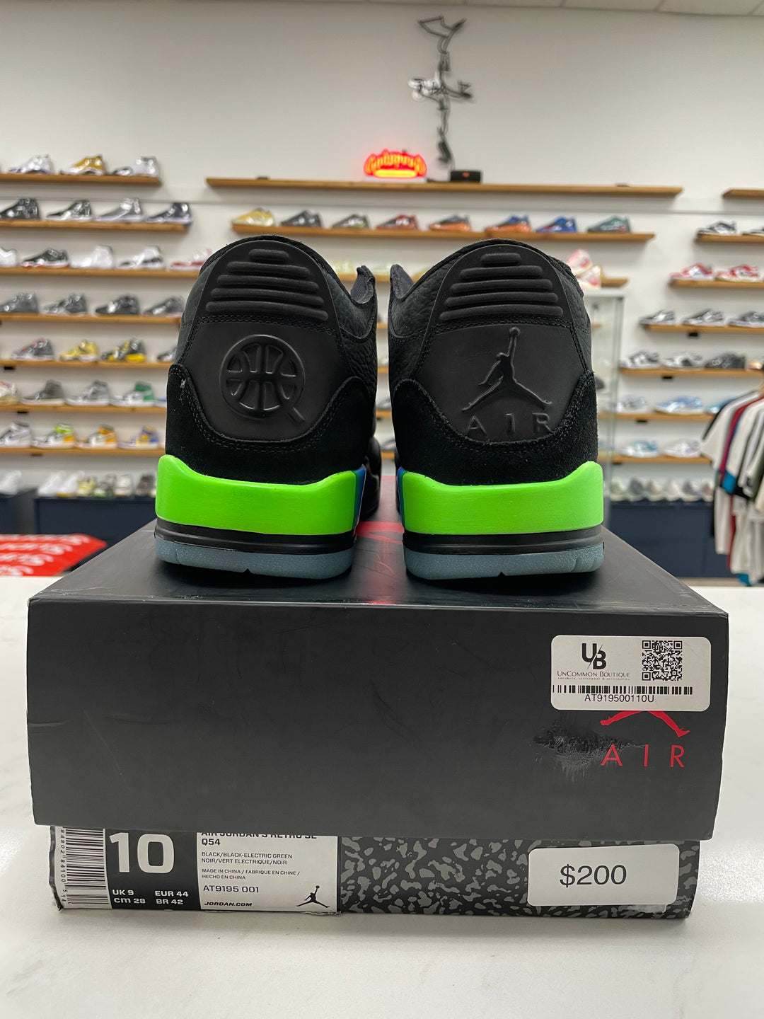 Jordan 3 Retro Quai 54 (2018)- Worn