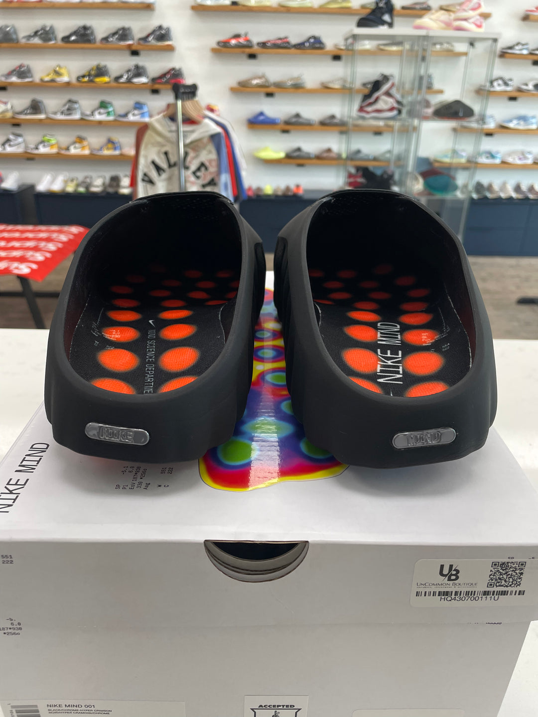 Nike Mind 001 Slide Black Chrome - Worn