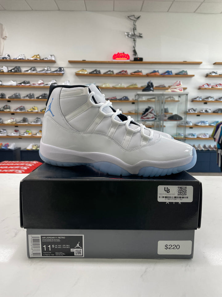 Jordan 11 Retro Low Legend Blue - Worn