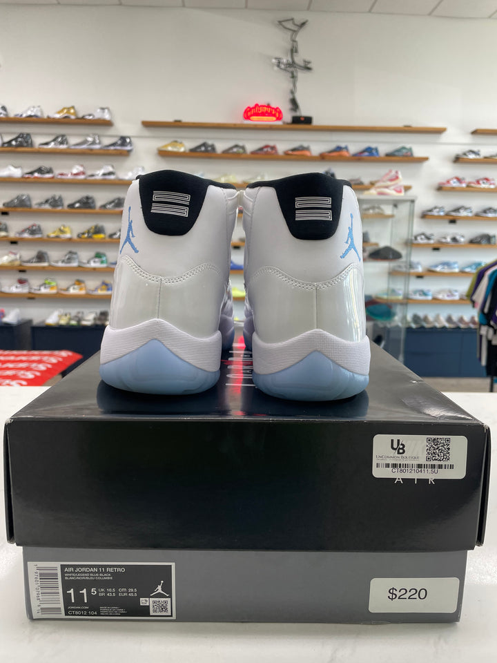 Jordan 11 Retro Low Legend Blue - Worn