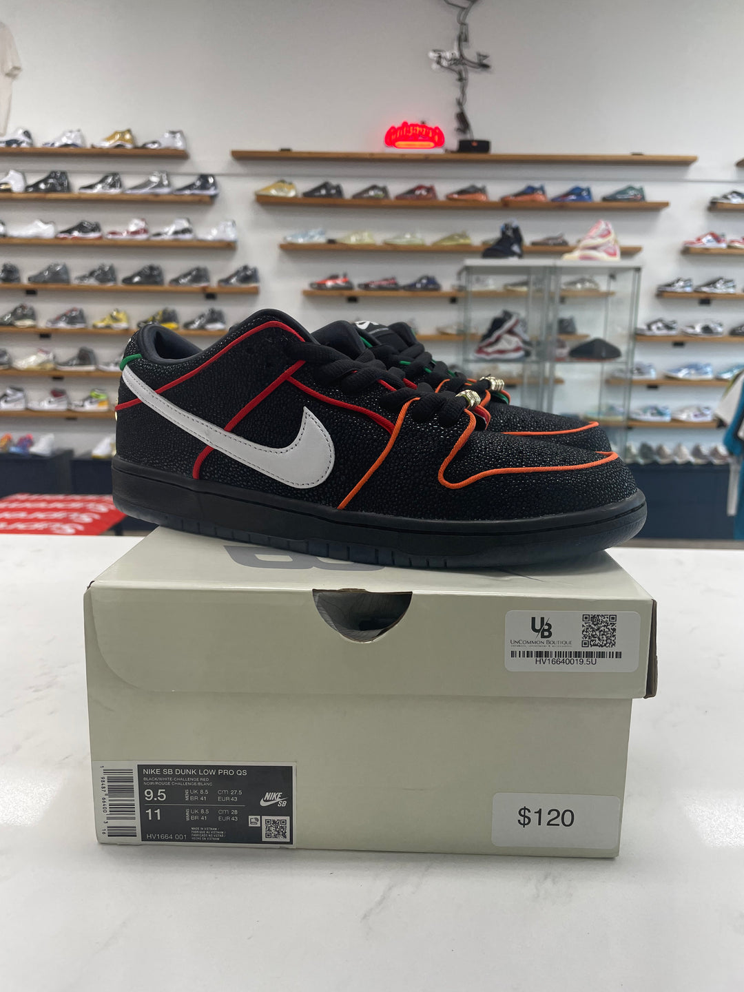 Nike SB Dunk Low Bronx Girls Skate - Worn