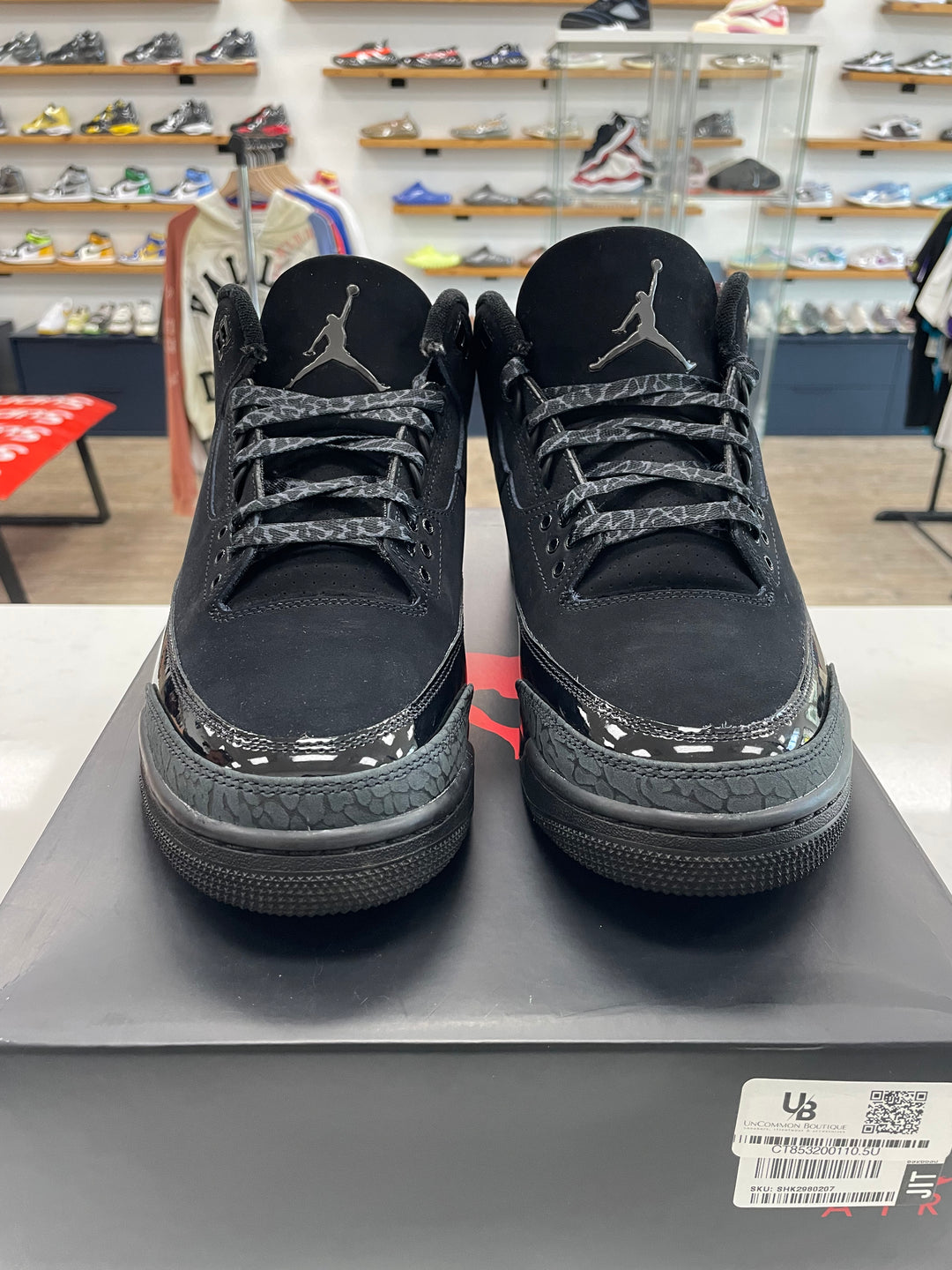 Jordan 3 Retro Black Cat (2025) - Worn