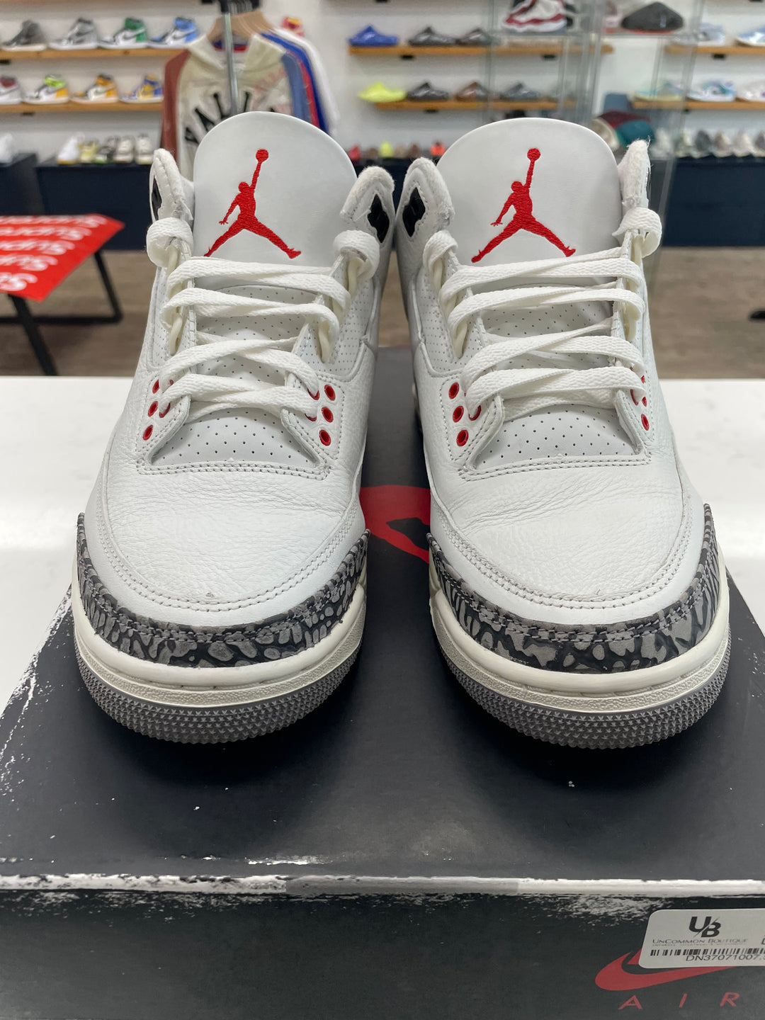 Jordan 3 Retro White Cement Reimagined - Worn
