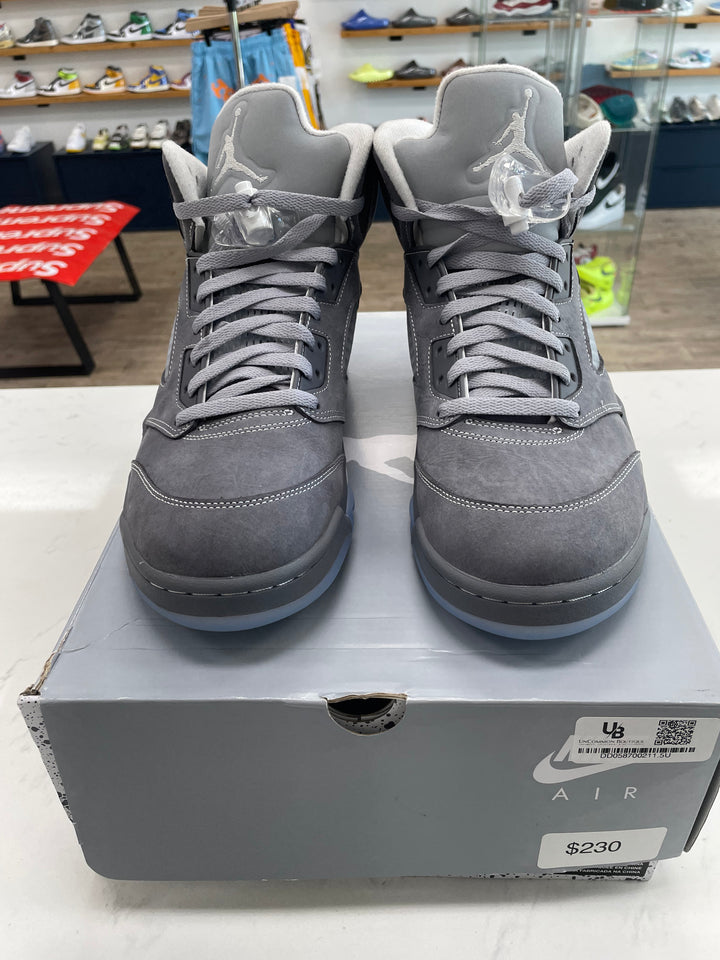 Jordan 5 Retro Wolf Grey (2026) - Worn