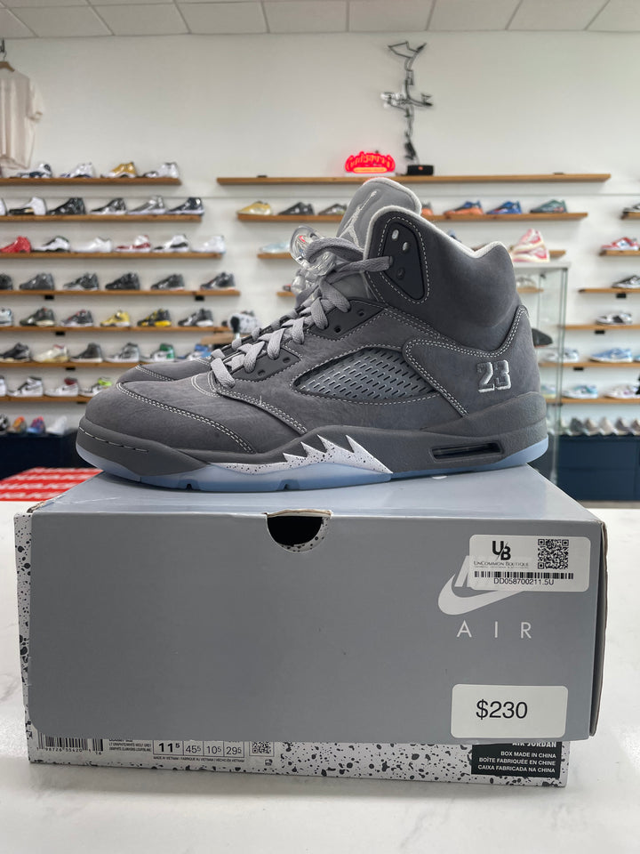 Jordan 5 Retro Wolf Grey (2026) - Worn