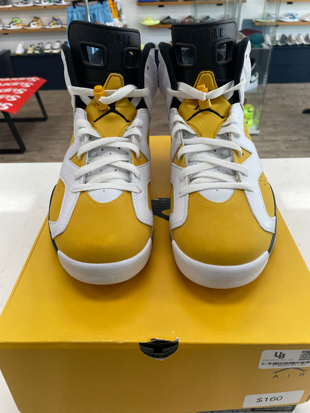 Jordan 6 Retro Yellow Ochre - Worn