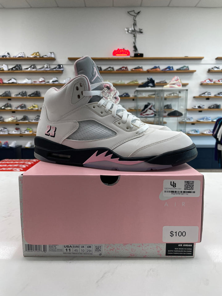 Jordan 5 Retro Medium Soft Pink - Worn