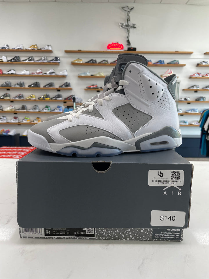 Jordan 6 Retro Cool Grey - Worn