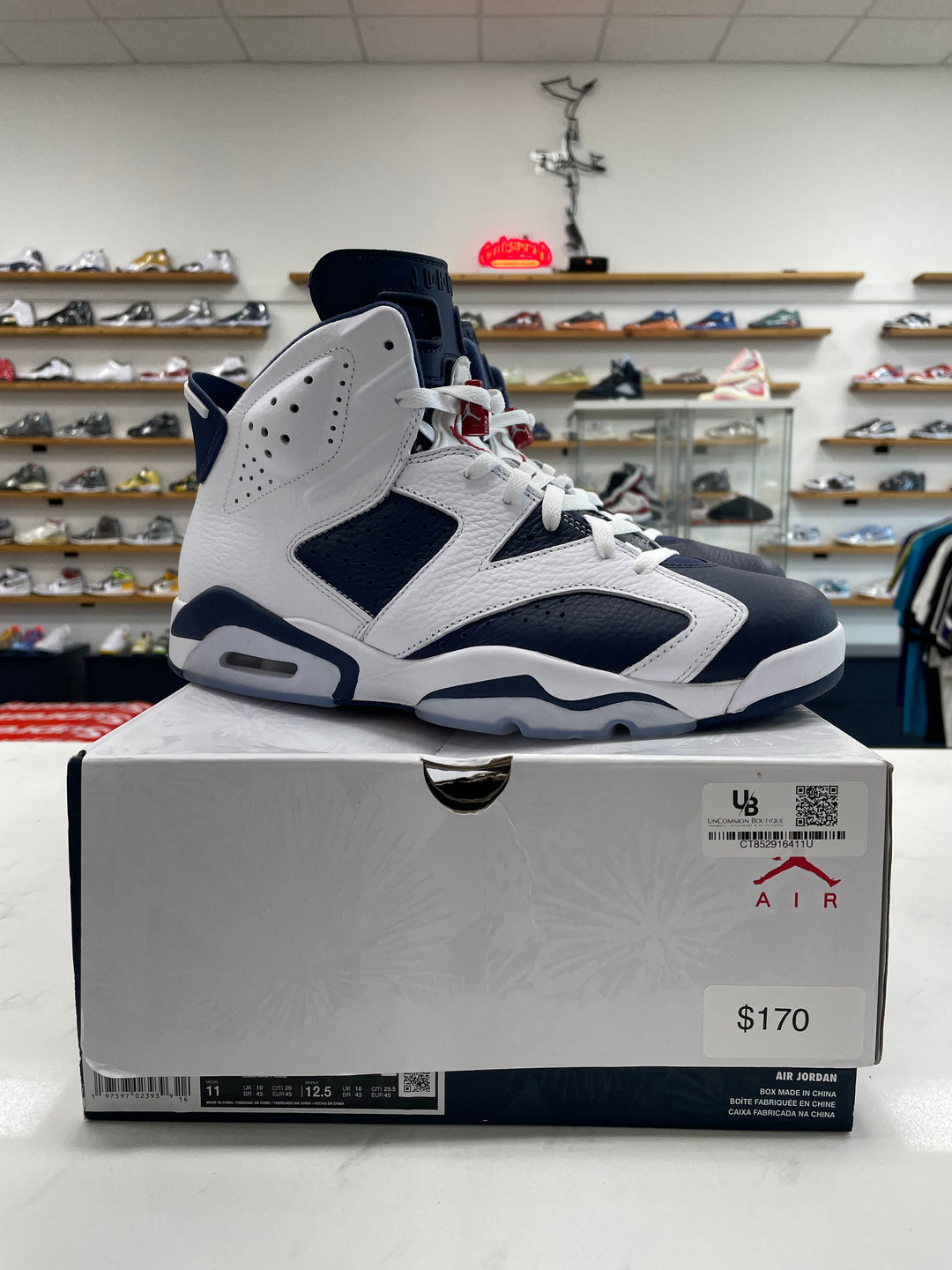 Jordan 6 Retro Olympic (2024) - Worn