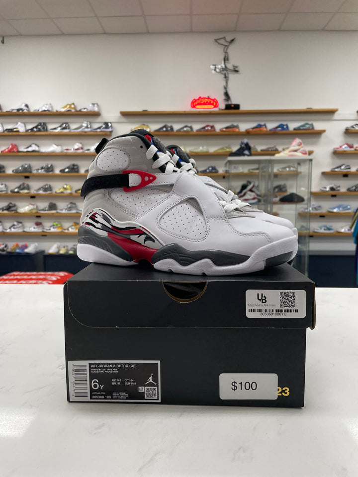 Jordan 8 Retro White True Red (2025) (GS)