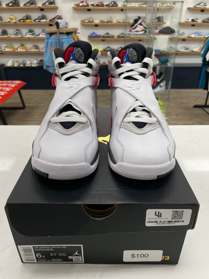 Jordan 8 Retro White True Red (2025) (GS)