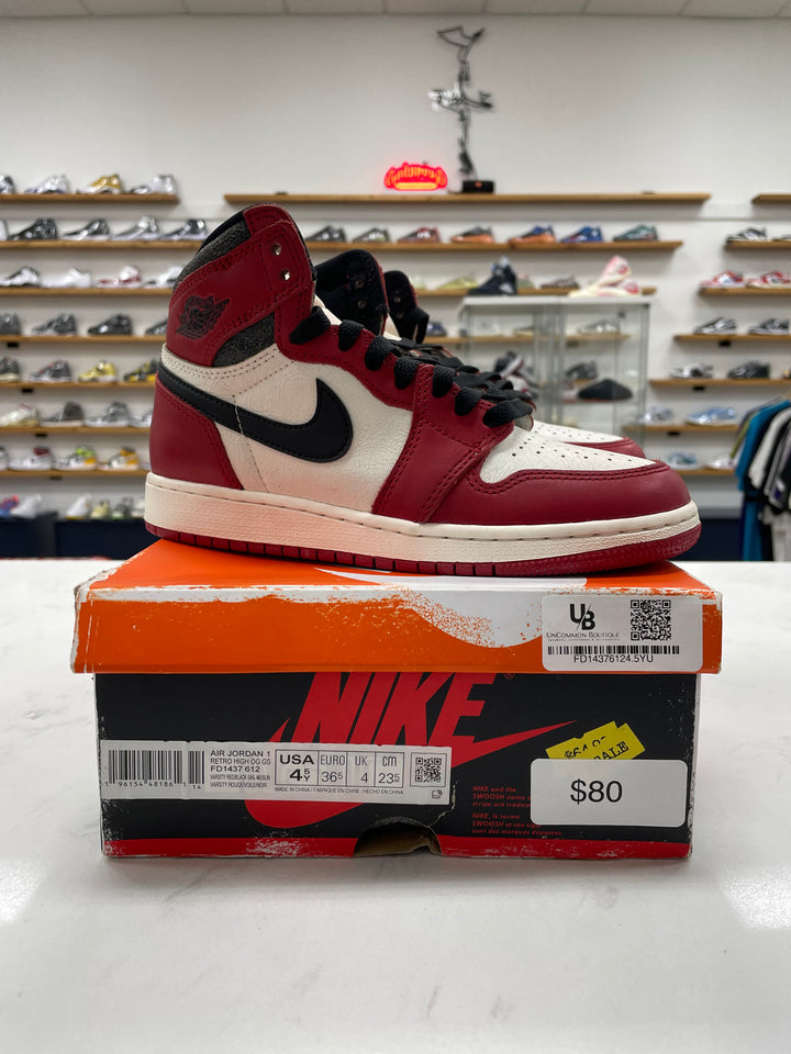 Jordan 1 Retro High OG Chicago Lost and Found (GS) - Worn
