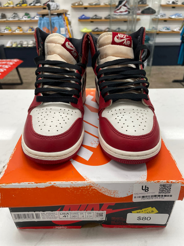Jordan 1 Retro High OG Chicago Lost and Found (GS) - Worn
